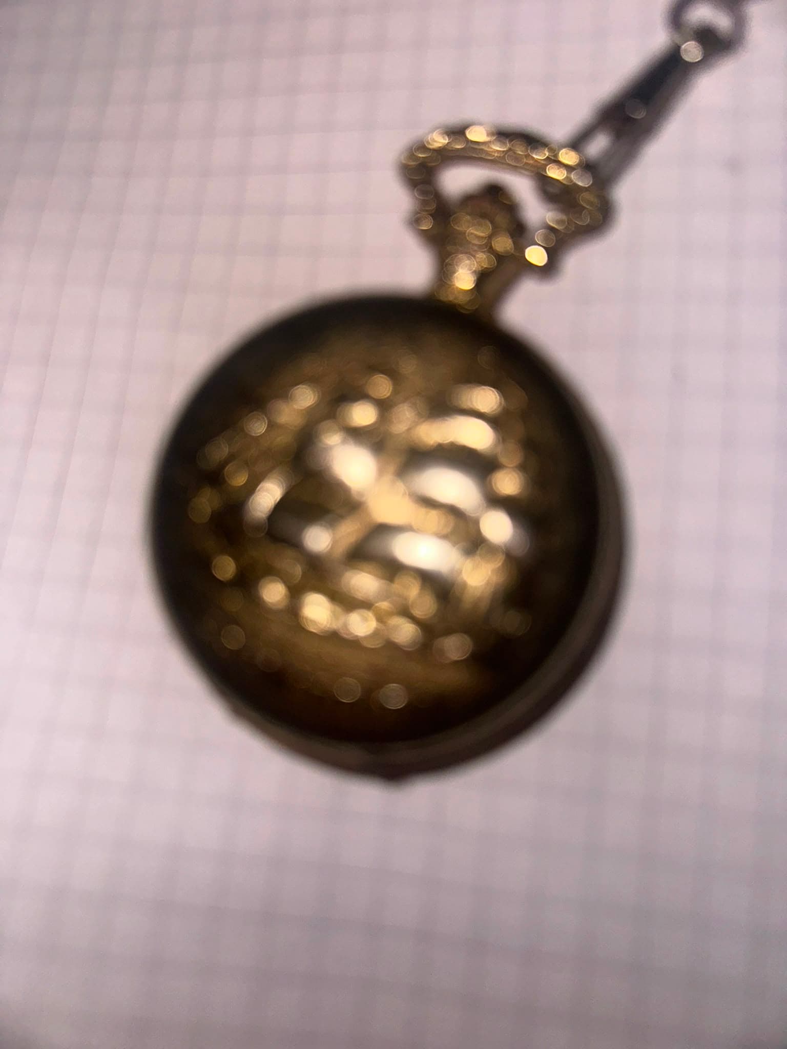 Hinged-Cover Pocket Watch with Chain